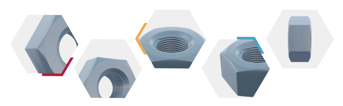 Black Hex Nut details
