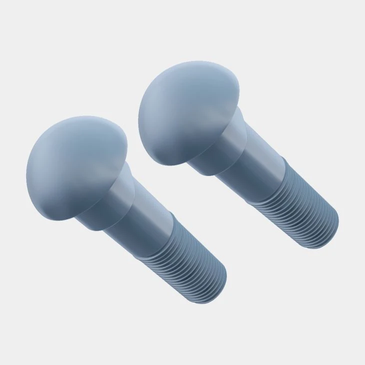 Black Round Head Bolts